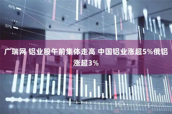 广瑞网 铝业股午前集体走高 中国铝业涨超5%俄铝涨超3%