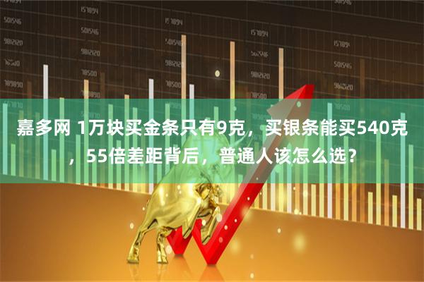 嘉多网 1万块买金条只有9克，买银条能买540克，55倍差距背后，普通人该怎么选？